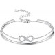 Infinity Bracelets And Anklet Bracelets For Women Adjustable Length Gift For Mother's Day Infinity Bracelets And Anklet Bracelets For Women Adjustable Length Gift For Mother's Day